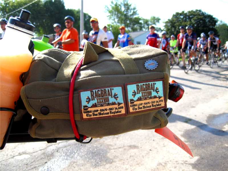 patch and crazy patch RAGBRAI Karras Century loop twice BMX