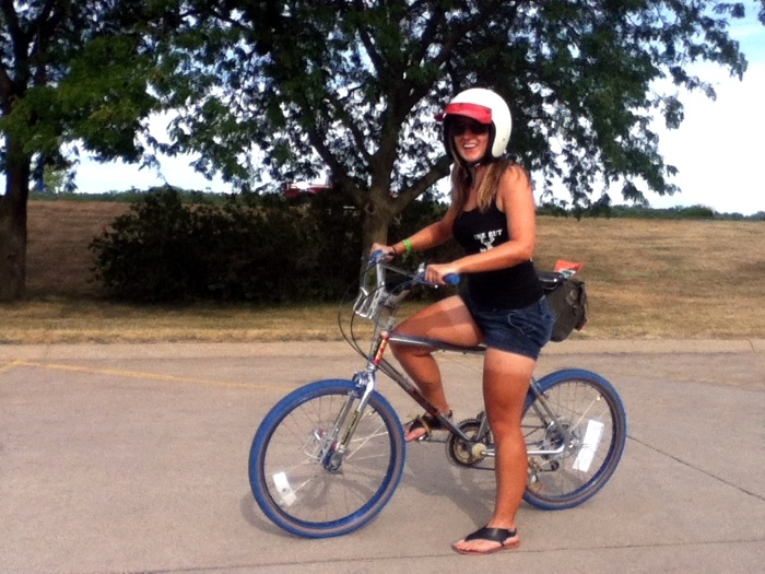 OS Old School BMX Girl